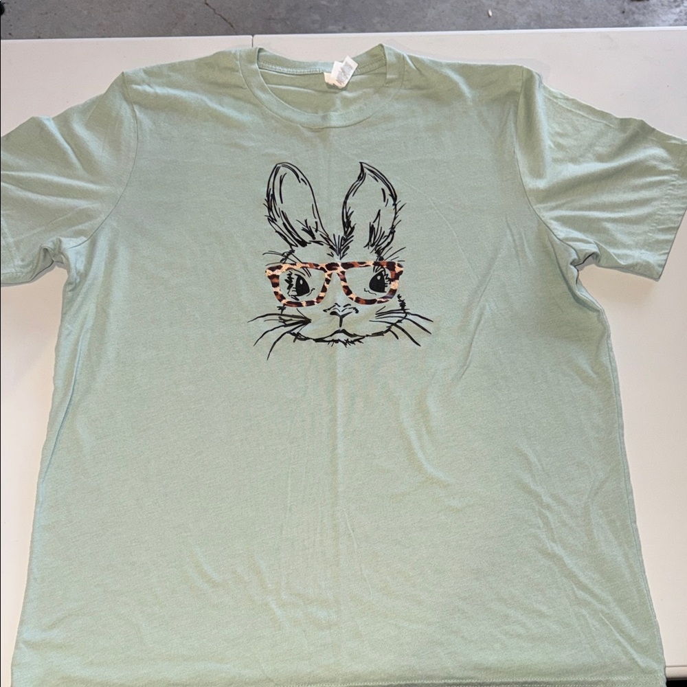 Bella Canvas Sage Bunny Tee